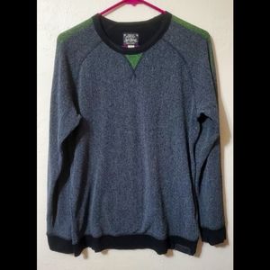 Men's Minimalist Blue Sweatshirt